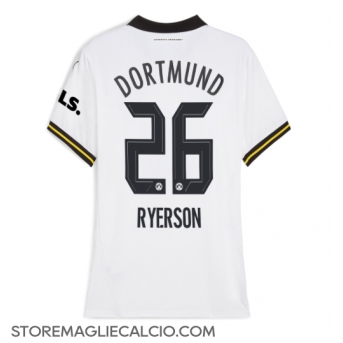 Borussia Dortmund Julian Ryerson #26 Maglia Gara Terza Repliche 2024-25 Donna Maniche Corte